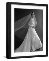 Wedding Dress, 1953-John French-Framed Giclee Print