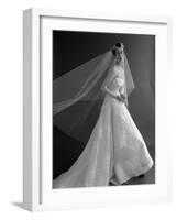 Wedding Dress, 1953-John French-Framed Giclee Print