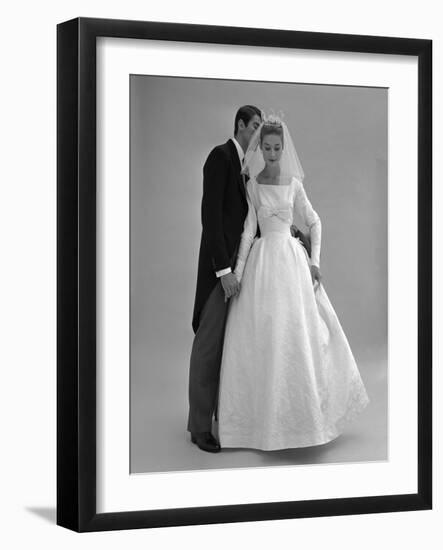 Wedding Dress, 1960s-John French-Framed Giclee Print