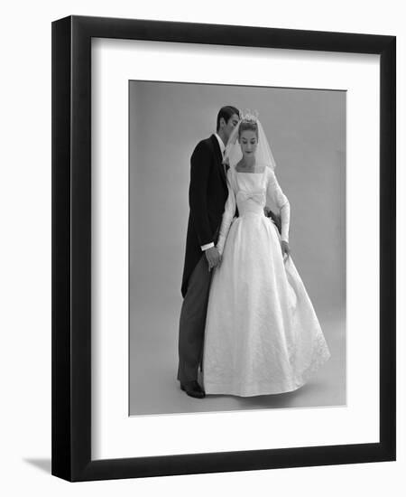 Wedding Dress, 1960s-John French-Framed Giclee Print