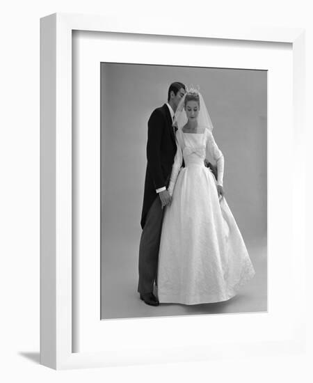 Wedding Dress, 1960s-John French-Framed Giclee Print