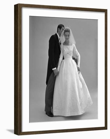 Wedding Dress, 1960s-John French-Framed Giclee Print