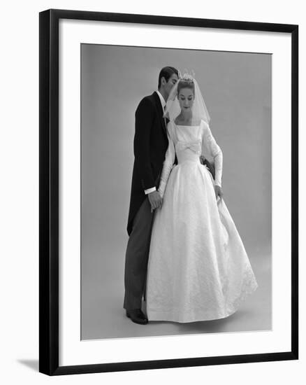 Wedding Dress, 1960s-John French-Framed Giclee Print