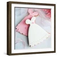 Wedding Dress Cookies-Ruth Black-Framed Photographic Print