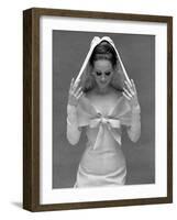 Wedding Dress, Paris, September 1st 1964-John French-Framed Giclee Print