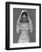 Wedding Dress, Paris, September 1st 1964-John French-Framed Premium Giclee Print