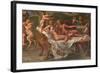 Wedding Feast of Cupid and Psyche, Detail-Giulio Romano-Framed Giclee Print