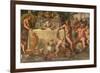 Wedding Feast of Cupid and Psyche, Detail-Giulio Romano-Framed Giclee Print