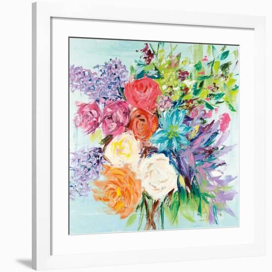 Wedding Flowers-Emma Bell-Framed Art Print