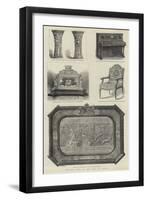 Wedding Gifts to the Duke of Albany-null-Framed Premium Giclee Print
