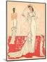 Wedding Gown-null-Mounted Art Print