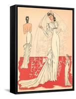 Wedding Gown-null-Framed Stretched Canvas