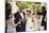 Wedding Guests Toasting Bride and Groom-Blend Images-Mounted Photographic Print