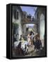 Wedding in Brianza, 1873-Angelo Inganni-Framed Stretched Canvas