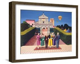 Wedding in Florence, 1972-Anthony Southcombe-Framed Giclee Print