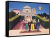 Wedding in Florence, 1972-Anthony Southcombe-Framed Stretched Canvas