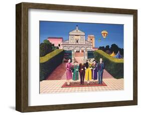 Wedding in Florence, 1972-Anthony Southcombe-Framed Giclee Print