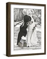 Wedding Kiss-Gail Goodwin-Framed Giclee Print