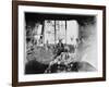 Wedding Meal of Suzanne Hoschede and Theodore Earl Butler, 20 July 1892 (B/W Print)-null-Framed Giclee Print