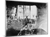 Wedding Meal of Suzanne Hoschede and Theodore Earl Butler, 20 July 1892 (B/W Print)-null-Mounted Giclee Print