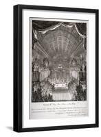 Wedding of Anne, Princess Royal, and William IV of Orange, St James's Palace, London, 1733-Jacques Rigaud-Framed Giclee Print