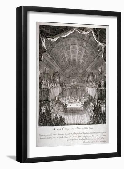 Wedding of Anne, Princess Royal, and William IV of Orange, St James's Palace, London, 1733-Jacques Rigaud-Framed Giclee Print