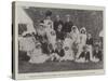 Wedding of Commander Napier and Miss E Culme-Seymour, the Bridal Party-null-Stretched Canvas