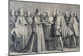 Wedding of Ferdinando De' Medici and Christine of Lorraine, 1589-Jacques Callot-Mounted Giclee Print