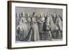 Wedding of Ferdinando De' Medici and Christine of Lorraine, 1589-Jacques Callot-Framed Giclee Print