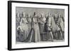 Wedding of Ferdinando De' Medici and Christine of Lorraine, 1589-Jacques Callot-Framed Giclee Print