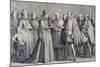 Wedding of Ferdinando De' Medici and Christine of Lorraine, 1589-Jacques Callot-Mounted Giclee Print