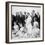 Wedding of Jackie Bouvier and Senator John F. Kennedy at Newport, Rhode Island, 1953-Toni Frissell-Framed Photographic Print