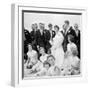 Wedding of Jackie Bouvier and Senator John F. Kennedy at Newport, Rhode Island, 1953-Toni Frissell-Framed Photographic Print