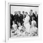 Wedding of Jackie Bouvier and Senator John F. Kennedy at Newport, Rhode Island, 1953-Toni Frissell-Framed Photographic Print