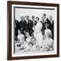 Wedding of Jackie Bouvier and Senator John F. Kennedy at Newport, Rhode Island, 1953-Toni Frissell-Framed Photographic Print