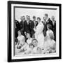 Wedding of Jackie Bouvier and Senator John F. Kennedy at Newport, Rhode Island, 1953-Toni Frissell-Framed Photographic Print