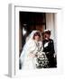 Wedding of Prince Charles and Lady Diana Spencer Arriving at Buckingham Palace July 1981-null-Framed Photographic Print