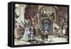 Wedding of Princess Borghese in Rome-null-Framed Stretched Canvas