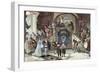 Wedding of Princess Borghese in Rome-null-Framed Giclee Print