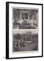 Wedding of Princess Maud of Wales and Prince Charles of Denmark-null-Framed Giclee Print