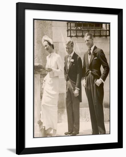 Wedding of the Duke and Duchess of Windsor-null-Framed Photographic Print