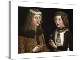 Wedding Painting of Ladislaus and Magdalena of Valois-null-Stretched Canvas
