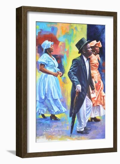 Wedding Party  2017  (oil on board)-Colin Bootman-Framed Premium Giclee Print