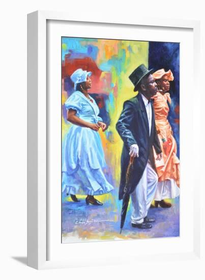 Wedding Party  2017  (oil on board)-Colin Bootman-Framed Premium Giclee Print
