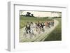 Wedding Party on Bicycles C1910-Chris Hellier-Framed Photographic Print