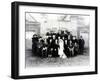 Wedding Photograph in the Sarthe Region of France, C.1920 (Photo)-French Photographer-Framed Giclee Print