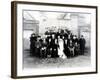 Wedding Photograph in the Sarthe Region of France, C.1920 (Photo)-French Photographer-Framed Giclee Print