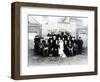 Wedding Photograph in the Sarthe Region of France, C.1920 (Photo)-French Photographer-Framed Giclee Print
