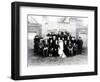 Wedding Photograph in the Sarthe Region of France, C.1920 (Photo)-French Photographer-Framed Giclee Print