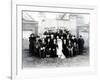 Wedding Photograph in the Sarthe Region of France, C.1920 (Photo)-French Photographer-Framed Giclee Print